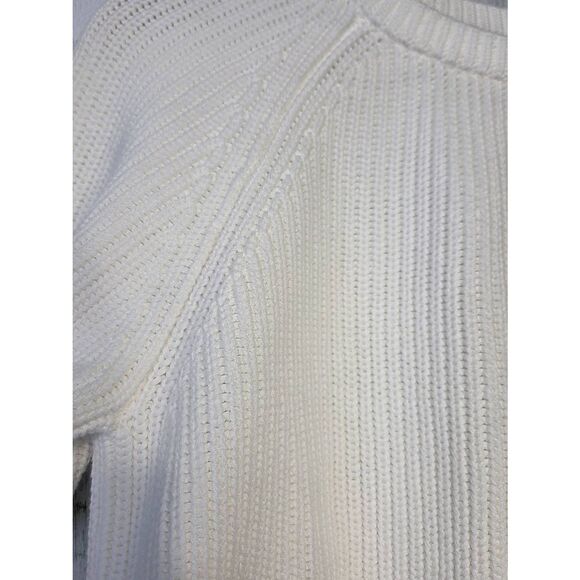 Quince Organic Cotton Fisherman Crew Ivory Sz. L - Picture 12 of 13